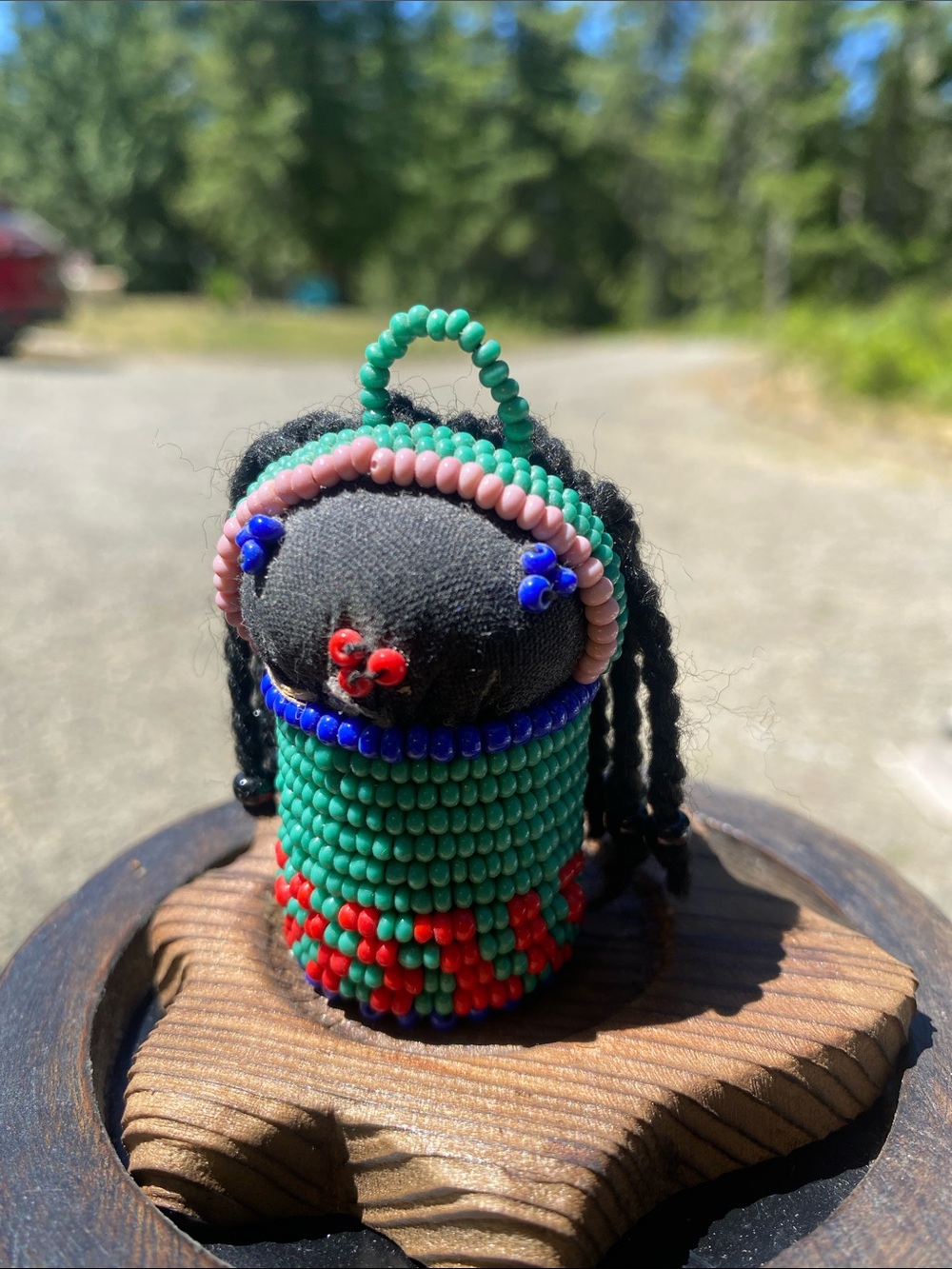 Ndebele beaded doll from South Africa